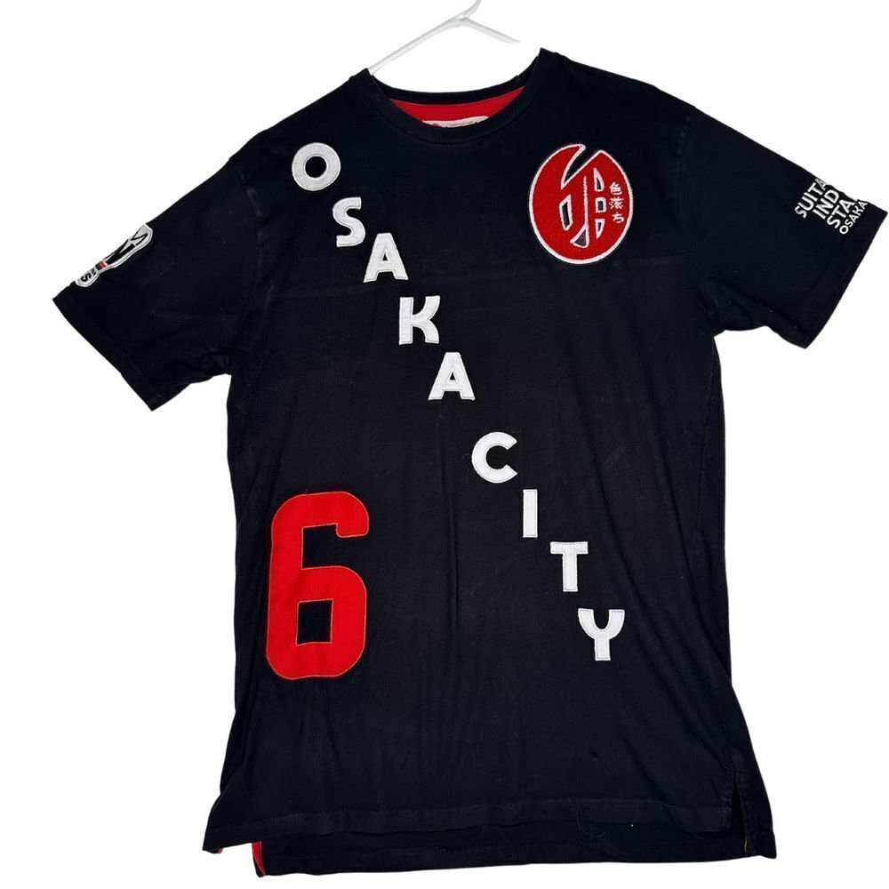 Authentic Iro-Ochi Osaka City #6 1996 Men's Shirt Size Large
